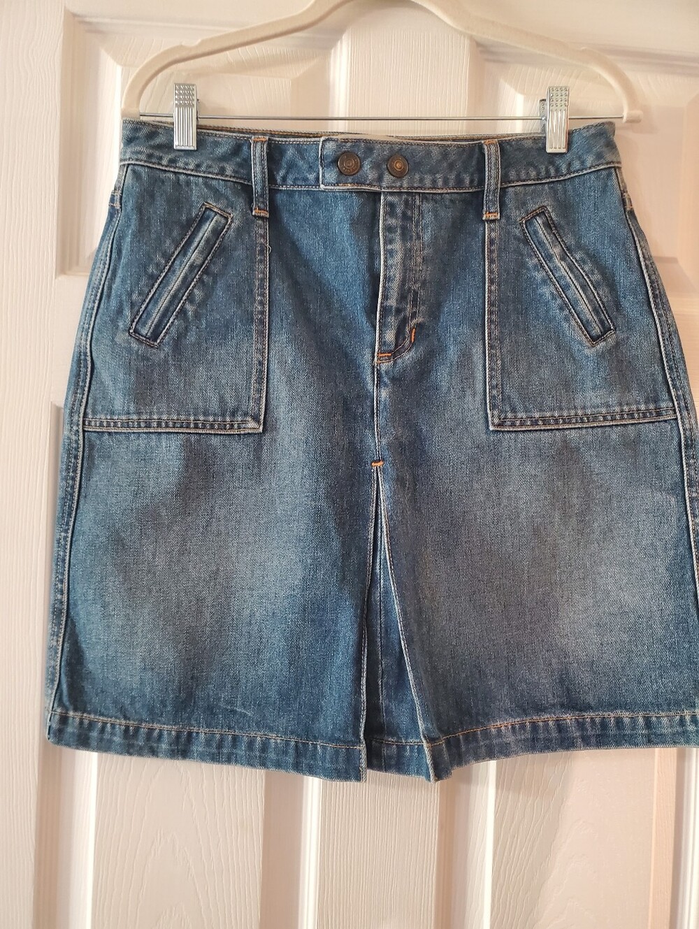Vintage Gap Denim Mini Skirt Size 8